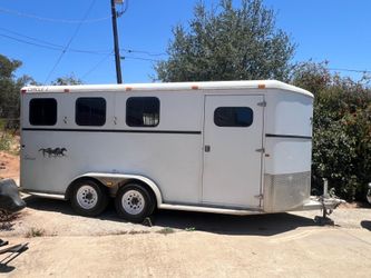 2006 CIRCLE J 3 HORSE BUMPER PULL