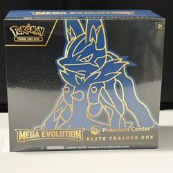 Pokemon Center Lucario Mega Evolution ETB