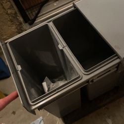 Cabinet Slide Out Trash Can 