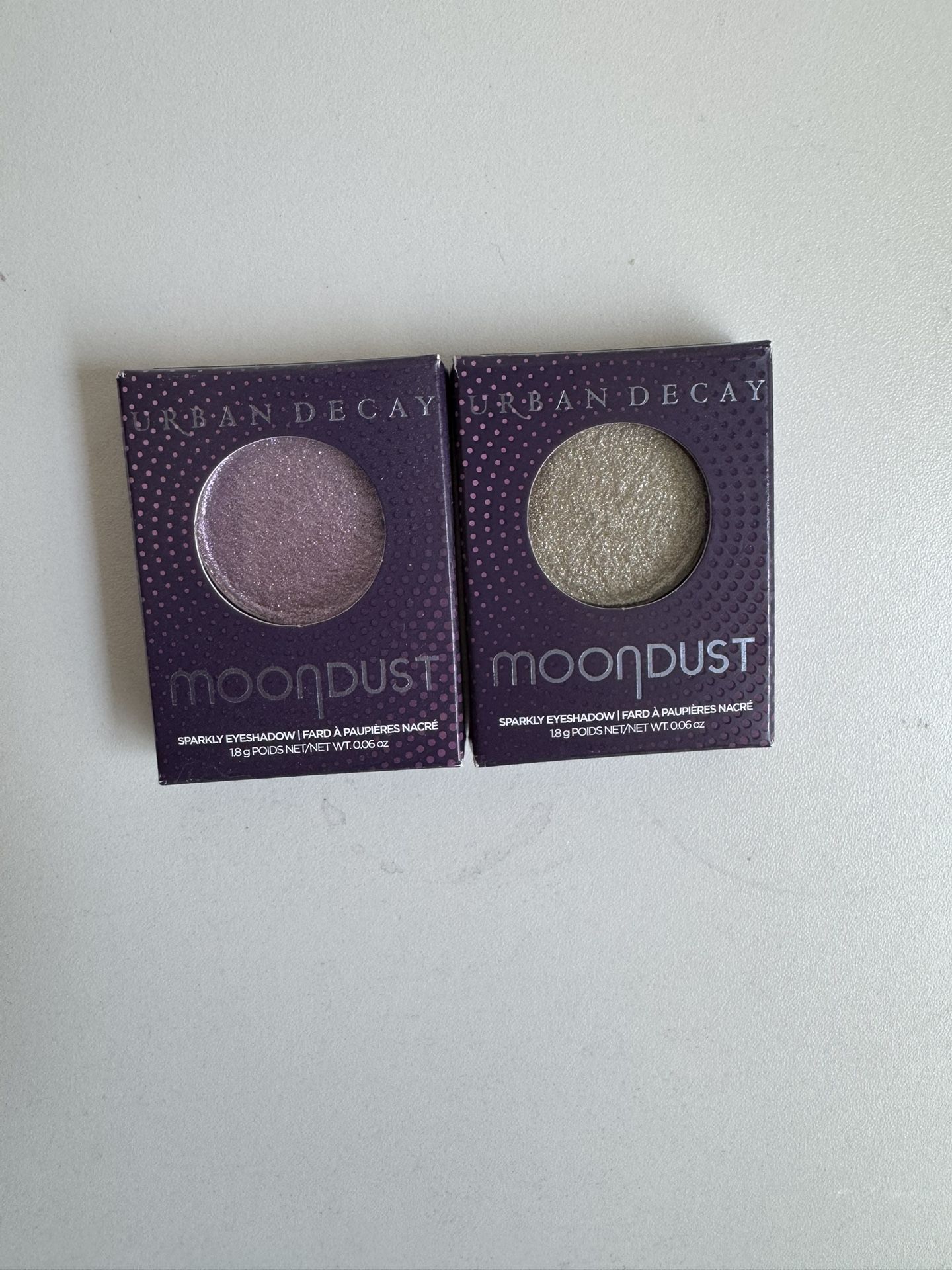 Urban Decay Moondust Lithium and Moondust Glitter Rock New In Box