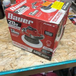 Bauer Cordless 10” Orbital Buffer. 