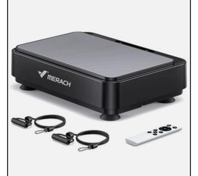 Black Merach Mini Vibration Plate