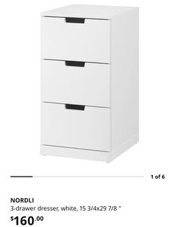 3 drawer dresser for HALF PRICE