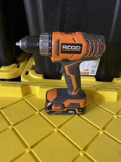 Ridgid 18volt drill drive with battery