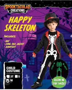 Skeleton Child Costume