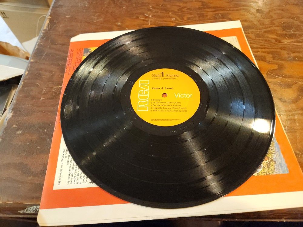 ZAGER & EVANS Zager & Evans Vinyl Record