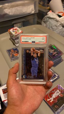 Cooper Flagg 2025 Topps Chrome No. 251 PSA 9