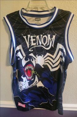 Marvel Spiderman Venom Mens Jersey