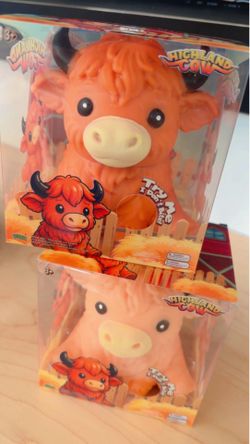 🐮✨ Highland Cow Squishy – Available Now! ✨🐮