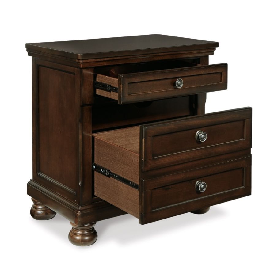 2 Nightstands + 2 Free Lamps