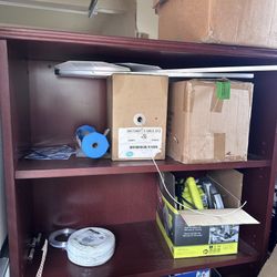Five Tier Bookshelf Cherrywood