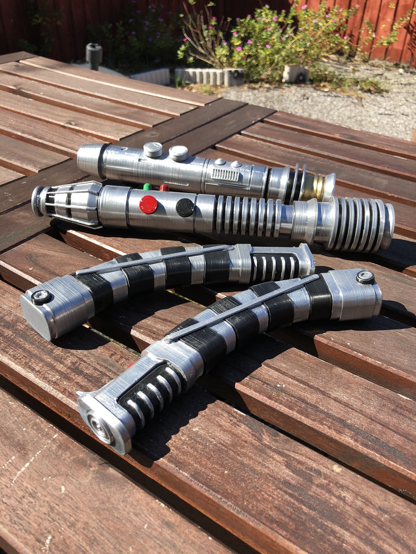 Lightsabers Star wars props 3D printed