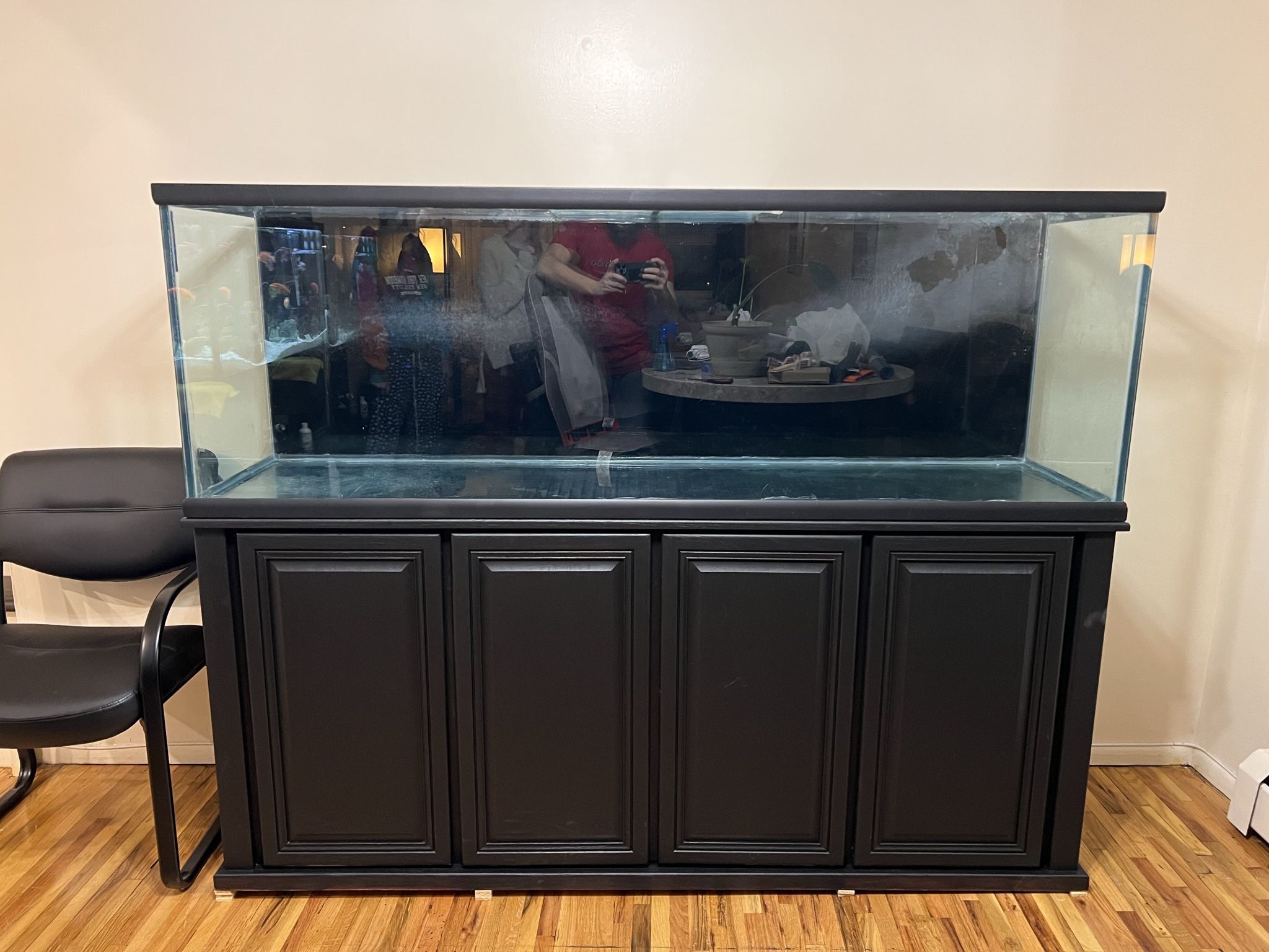 Complete Aquarium Setup w/ Stand, Filters & Supplies โ Everything Included