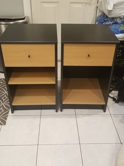 Side table cabinet 2pc