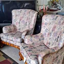 Sofa With Two Chairs For Sale