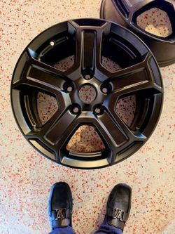 5 New 17 inch rims wheels 5x17 5x5 powdercoated