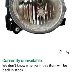 Fog Lights, New In Their Boxes