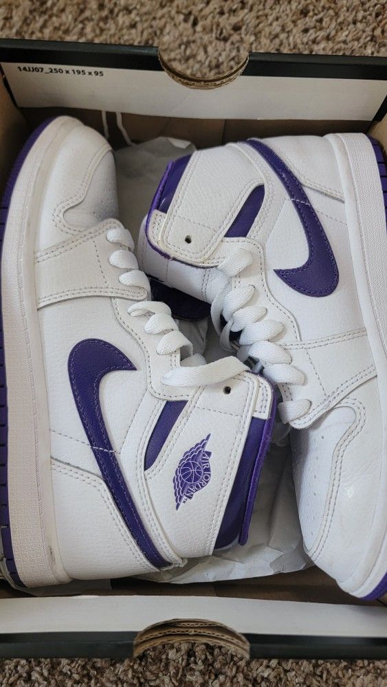 Jordan 1 High OG Purple 3 Youth
