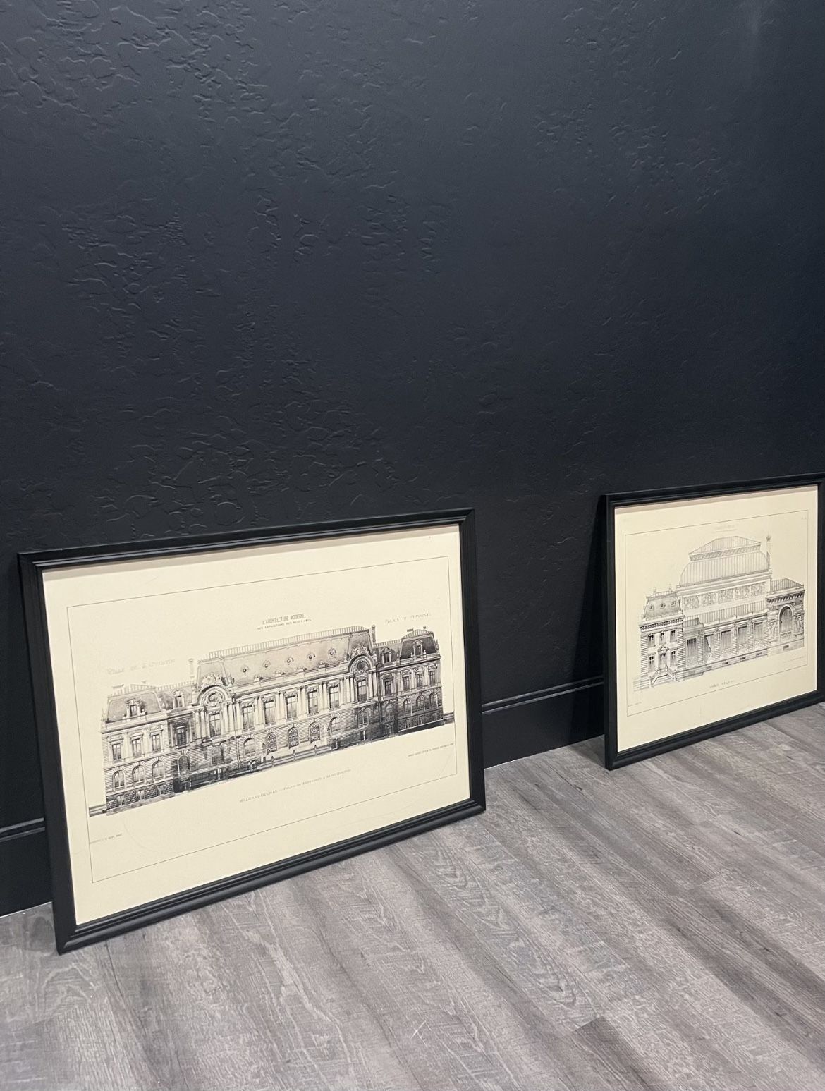 Restoration Hardware Antique Architecture Framed Art