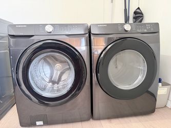 Samsung Front Load Washer & Gas Dryer Set – $800
