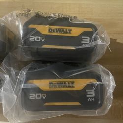 new dewalt 3 ah batts $60 each in n Lakeland 