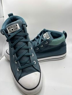 Blue Green Converse Chuck Taylor All Star High-Top Sneakers