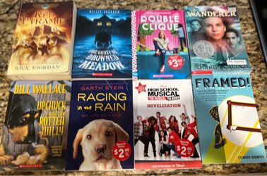 Assorted books all for $10