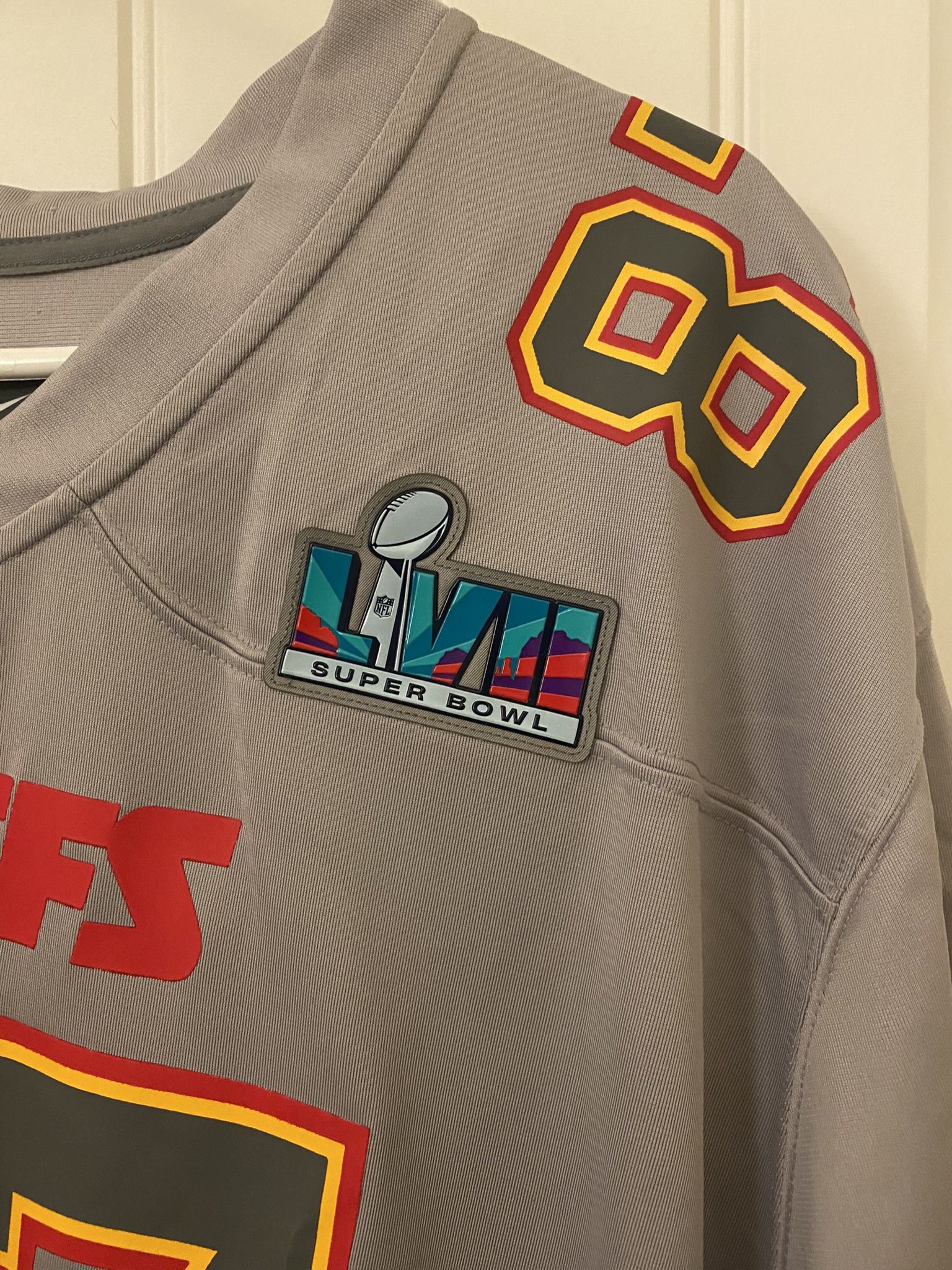 Nike Nfl Kansas City Chiefs Kelce Super Bowl 3rd jersey for Sale in  Sacramento, CA - OfferUp