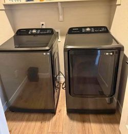 Washer and dryer