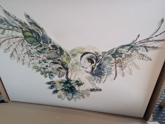 Owl Tree Art