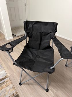 Folding Camping Chair with Cup Holder