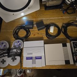 Nintendo Mini 700 games & Super Nintendo Mini 200 Games Built In.