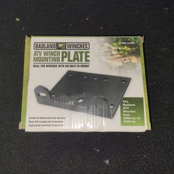 Free ATV Winch Plate