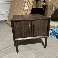 Wood Side Table