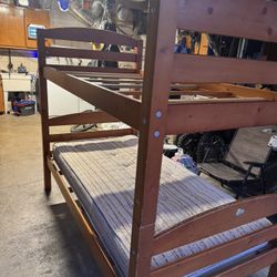 Wooden Bunk Bed 