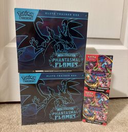 Phantasmal Flames ETB + Booster Bundle