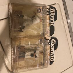 Babe Ruth & Lou Gehrig McFarlane Toys 