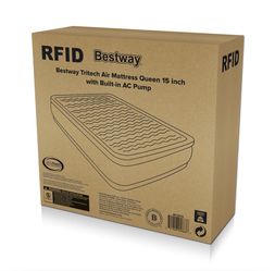 Air Mattress Queen with Built-in Pump