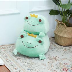2 Pack Cute Frog Plush Stuffed Animals