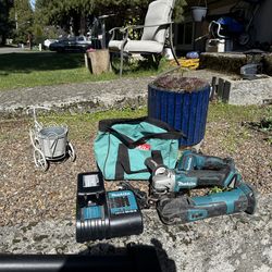 Makita Set with Battery 5.0 Ah and charger
