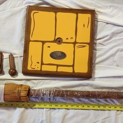 RARE VTG (2000) WB HARRY POTTER NIMBUS 2000 COAT RACK NEW IN BOX