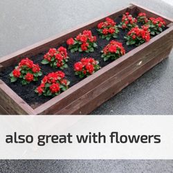 Time To Grow Your Own Food Garden Beds 62"L x 20"W x 12"H 