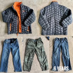 Kids’ Jacket & Jeans/Pants Bundle (6 Years)