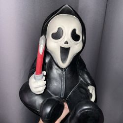 Baby Ghost Face Statue 