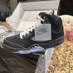 Jordan Retro 5 OG Black Metallic Reimagined Men’s SIZE 10 