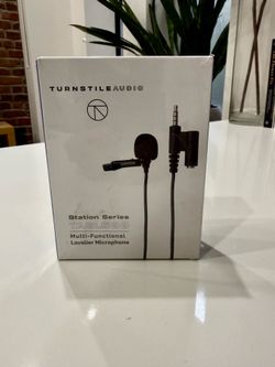 Turnstile Audio Station Series TASL500 Omnidirectional Electret Condenser Lavalier Microphone