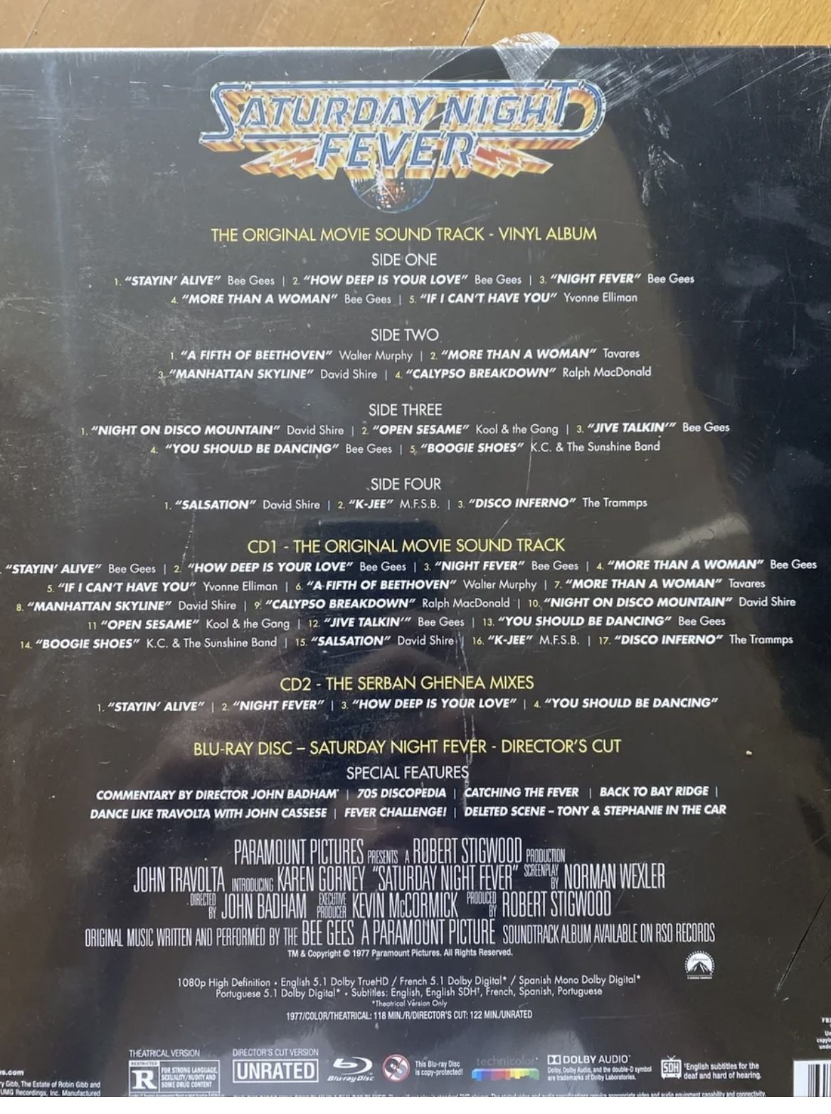 Saturday Night Fever Super Deluxe 40th Anniversary Box Set Blue