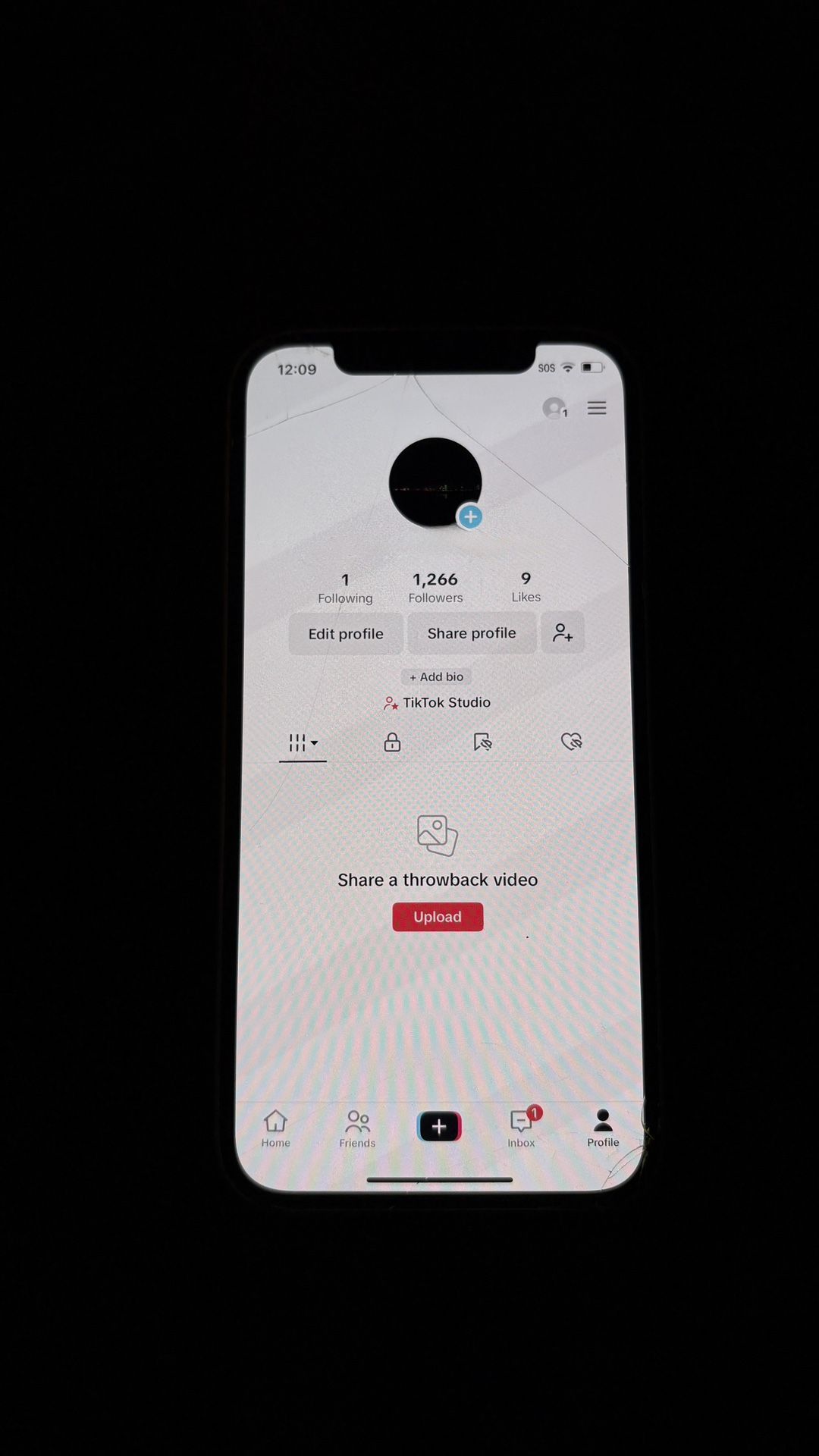 iPhone 12 (With TikTok Installed)(Comes With 1k Profile)
