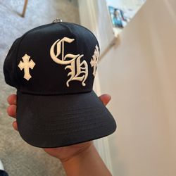 Chrome Heart Hat (Black And white)