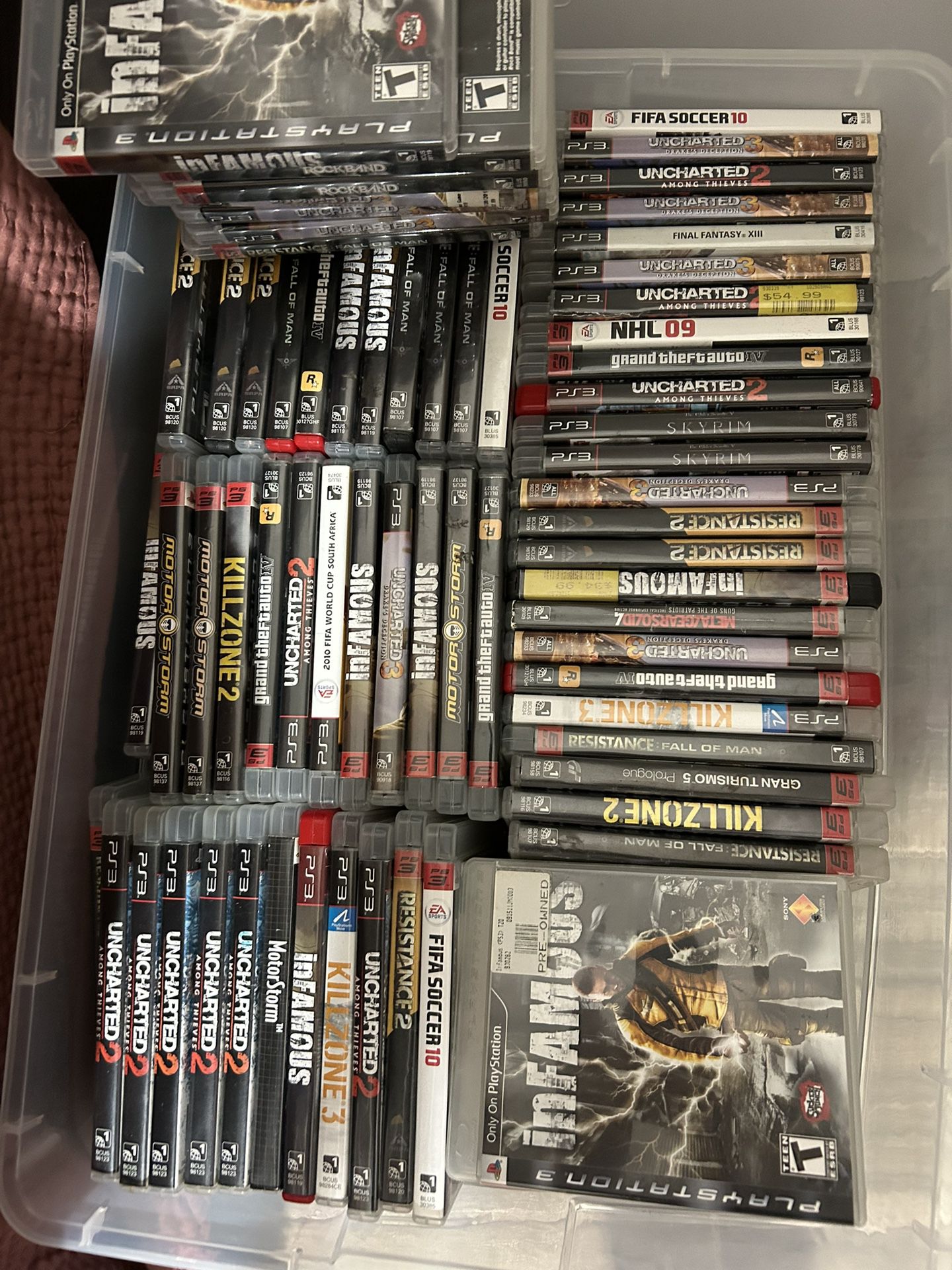 PS3 Games (130 Games) 